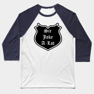 Sir Joke-A-Lot Emblem Baseball T-Shirt